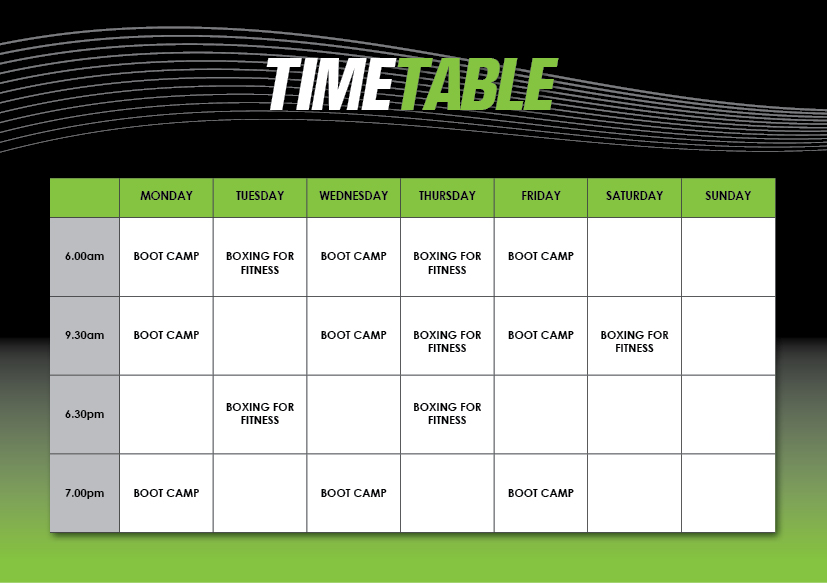 Pure Fitness_Timetable_3 - Pure Fitness